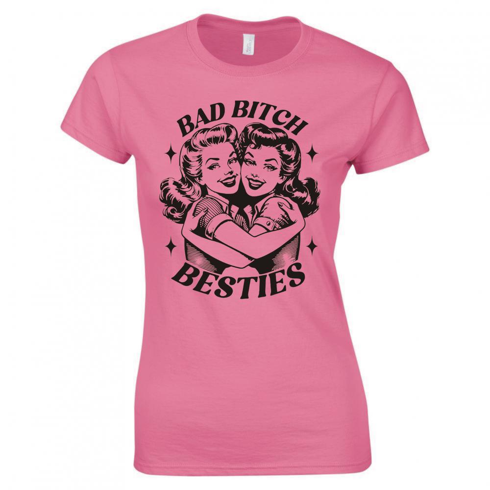 Camiseta Skinny Feminina para Melhores Amigas