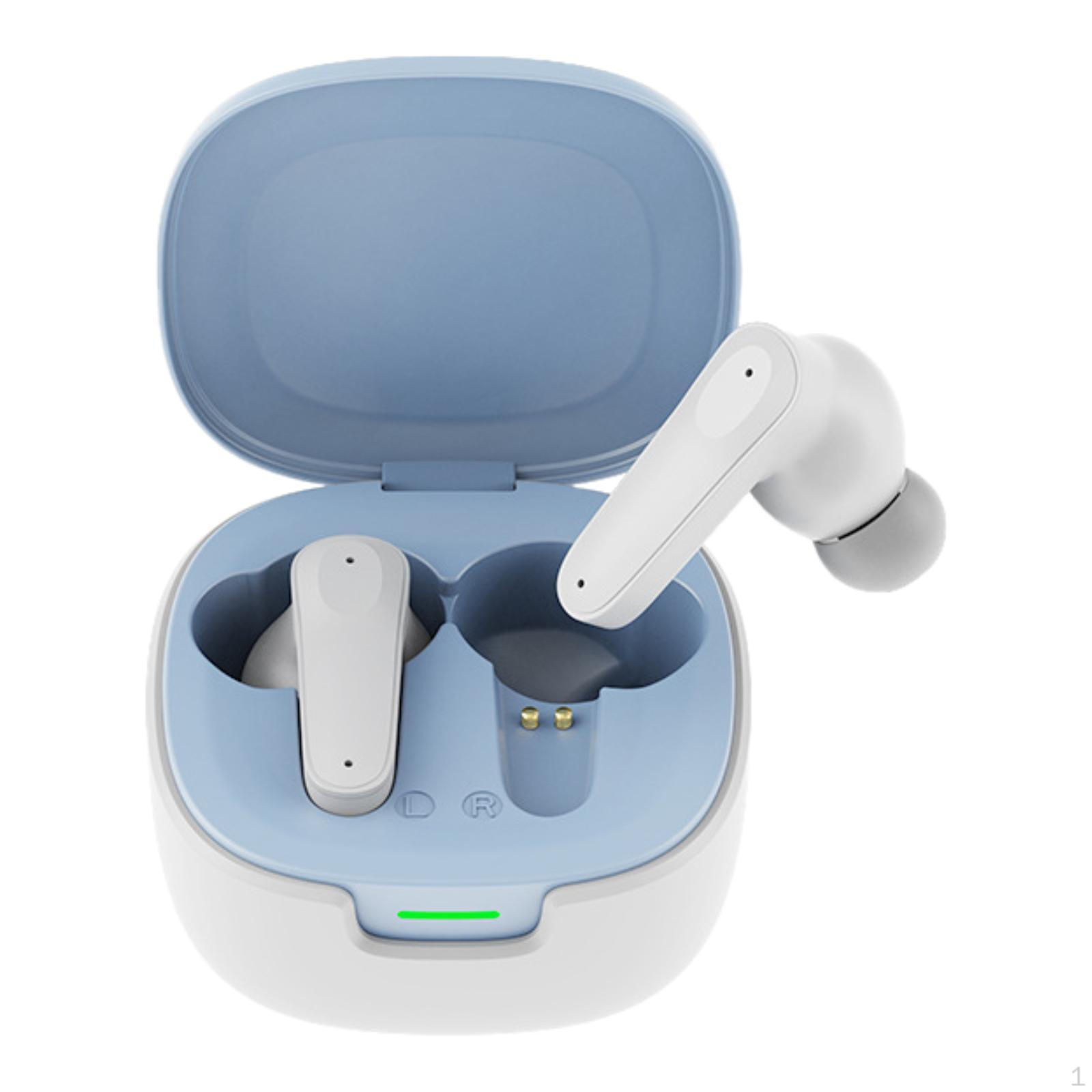 

Наушники-переводчики BT 5.4 Наушники Долгое время работы Удобная портативная гарнитура Высокий White and Blue