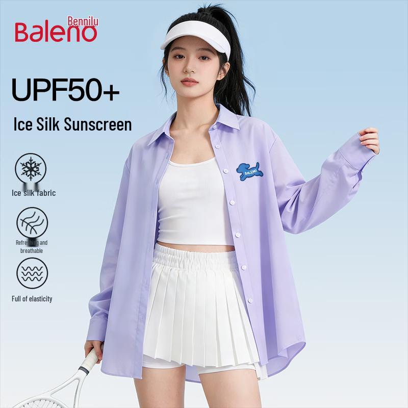 Baleno Women s Ice Silk UV Protection Long Sleeve Shirt Jacket XL