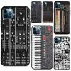 Vintage Synth Synthesizer Case For iPhone XR X XS Max SE 2020 7 8 Plus Phone Cover For iPhone 11 14 12 13 Pro Max Mini