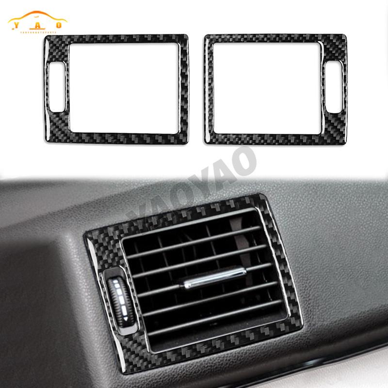 Fibra di Carbonio Per Mercedes Benz Classe B W245 2005-2011 Pannello Copri Bocchetta Aria Condizionata Adesivo Accessori Auto