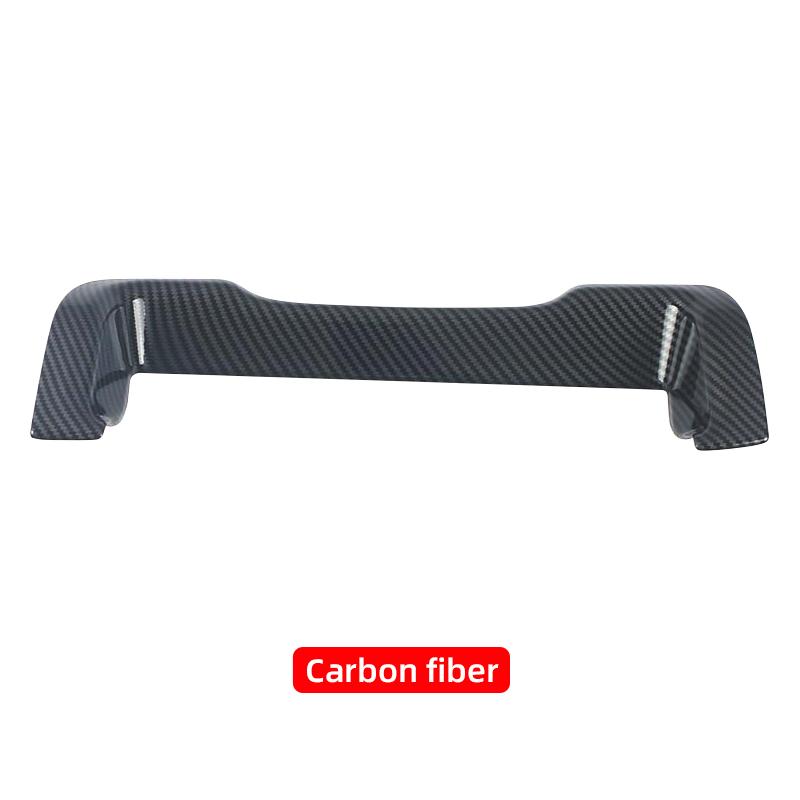 Carbon Fiber Car Dashboard Display Screen Trim Dash Board Panel Frame Strip For Hyundai Tucson Nx4    Hybrid N Line