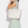 New COACH City Artificial Leather Tote Bag Shopping Bag Handbag Shoulder Bag Large Size Women's White C8614-IMCAH