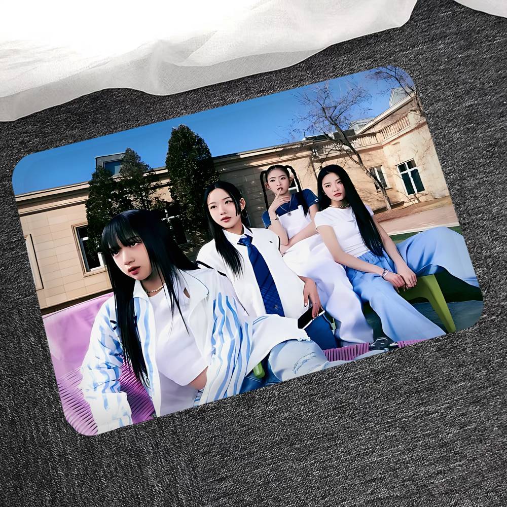 Kpop VVUP Door Mat Nordic Style Bedroom Living Room Doormat Home Balcony Anti-Slip Alfombra