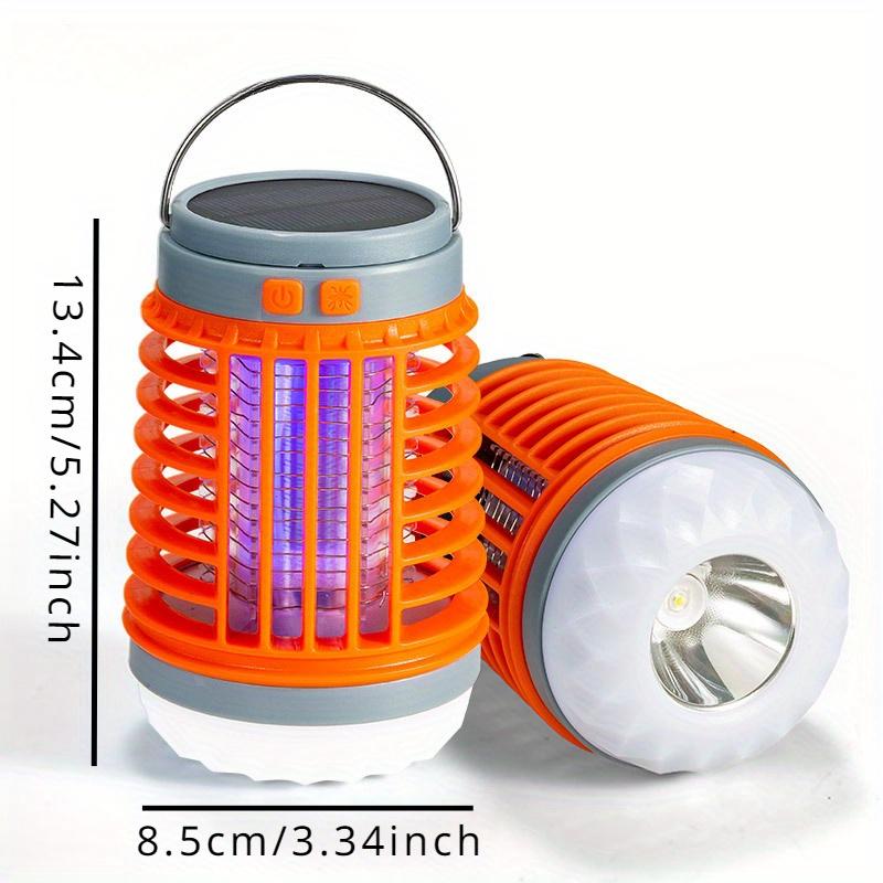 1 st Mygga Zapper, Vattentät Mygglampa utomhus, Bärbar 3 i 1 sladdlös Mygglampa, Lämplig för trädgård, camping, picknick