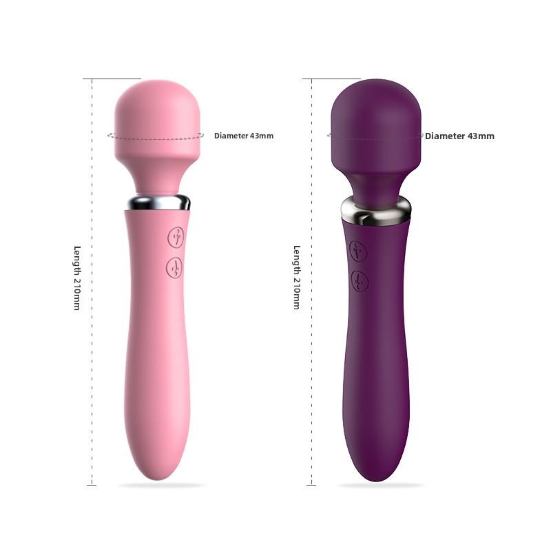 Vibrator Adult Products Female Dual Shock AV Vibrator Erotic Toys Sex Products