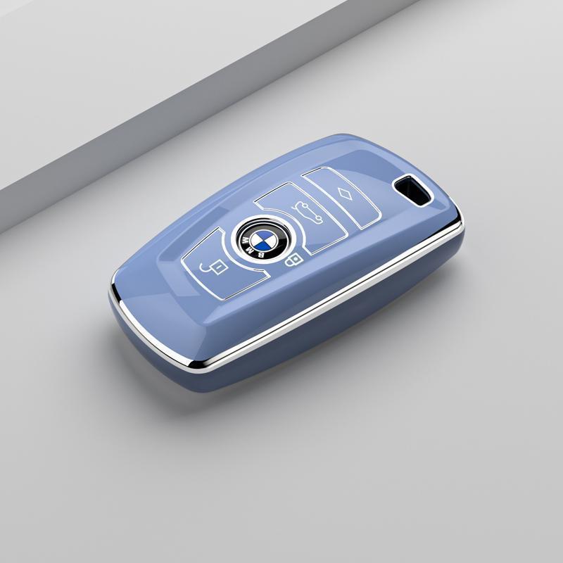 BMW X3 Key Case (2011-2016 Models) - Luxury Shell with Buckle, Simple Design for Men