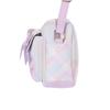 [Coboca+] C25151 Uruppi Shoulder Bag, Available in 3 Colors, Includes Plush Toy, Size 22 x 16 x 7.5cm, Casual Bag with Ribbon, Weight 323g (Rainbow)