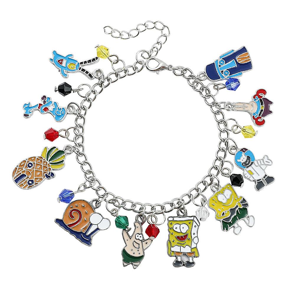 Halloween Anime Cartoon Theme Adjustable Superhero Character Bracelet Accessory