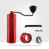 Stainless Steel Manual Coffee Grinder with External Adjustment and Seven-Star Ghost Teeth for Pour-Over Brewing