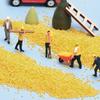 Professional Craft Construction Team Figures 1:64 Scale Resin Art Accessories For Model Railroad And Displays