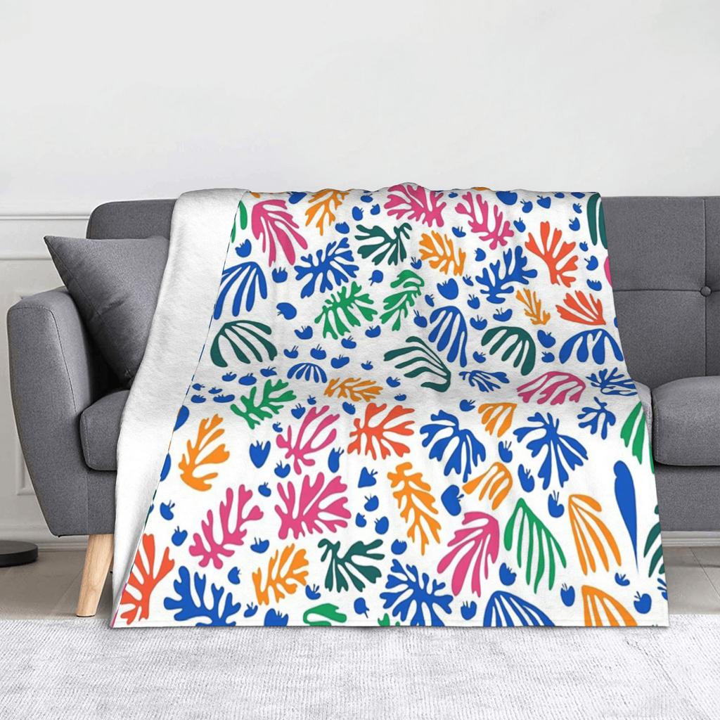 Henri Matisse Dance Pattern Blanket Velvet Decoration French Artist Breathable Warm Throw Blankets for Home Office Quilt
