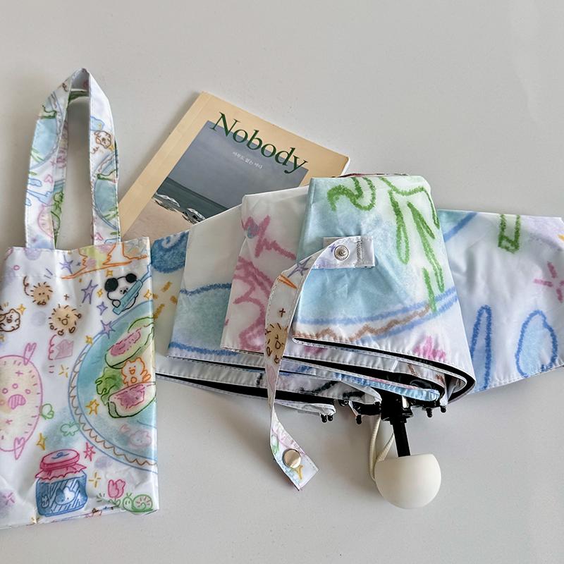 Original Mini Portable Pocket Umbrella UV Protection Sun Shade Foldable Compact For Women