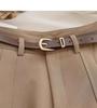 Women's High-Waisted White Wide-Leg Shorts - Versatile and Casual for Spring/Summer 2025