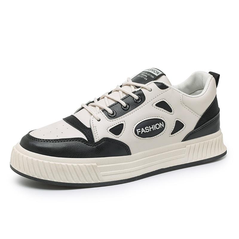 

Summer men s shoes 2025 new breathable trend youth sports and leisure board shoes wear-resistant thick sole Korean version trendy shoes men 39