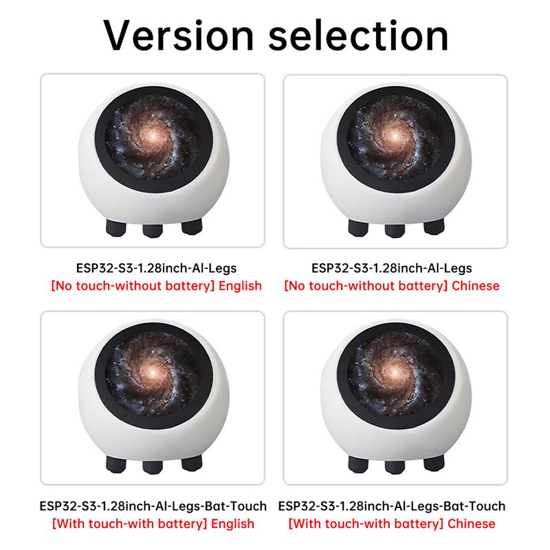 ESP32-S3 Voice Module With 1.28Inch Display Screen Xiaozhi AI Deepseek Artificial Intelligence Voice Robot Development Board