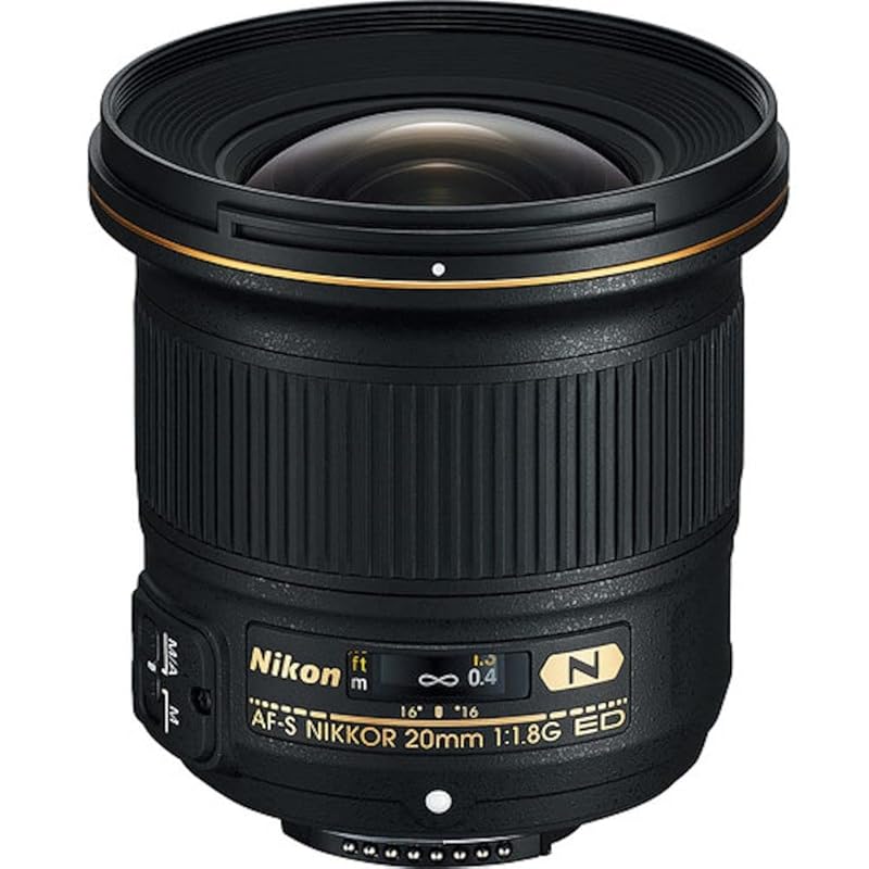 

Nikon single focus lens AF-S NIKKOR 20mm f/1.8G ED AFS20 1.8G