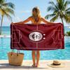 Asciugamano da Spiaggia Asciugatura Rapida Aberdeen FC Stampa Microfibra Assorbente Portatile da Viaggio Asciugamano da Nuoto