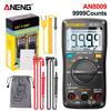 ANENG AN8009 Digital Multimeter True RMS Transistor Capacitor Automotive Electrical Capacitance Meter with Temperature Diode Tes