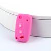 Silicone Key Cover Fob Case For Fiat Panda Idea Stilo Ducato Bravo 500 Doblo Grande Punto Bravo Minibus Linea 3 Button Remote