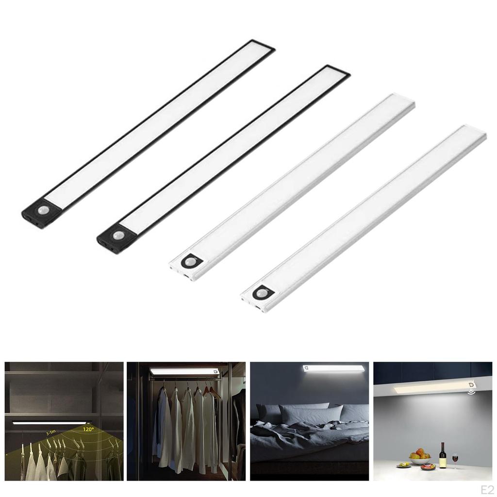 Cabinet Light Operated under Counter Lights Dimmable for Bookcase Study
