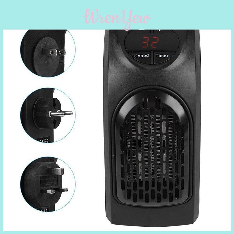 Quiet Electric Handy Warm Fan Mini Office Room Blower Air Heater For Efficient Heating