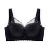 Underwear Women's Soft Steel Ring Thin Design Gathering and Adjusting Type Anti Sagging Bra Oversized Bra