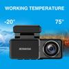 UHD 4K 3.2Inch Dash Cam Hidden Car DVR Mobile WiFi app Control WDR Video Recorder Night vision Ftont Rear 2Channel Black Box