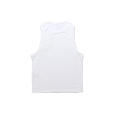 Tank Tops Men's White Crew Neck Thin Straight Fit AQ0464-100