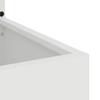 Garden Privacy Screen Canvas White 50 X 32 X 150 Cm