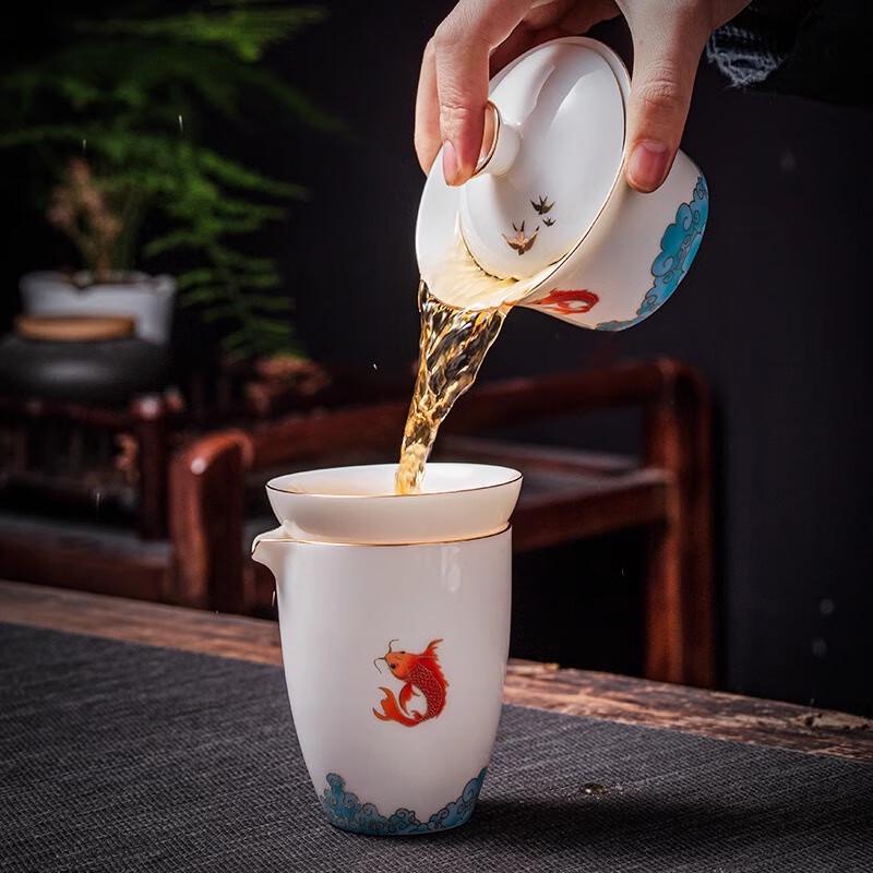 Taozhi Ceramic Gongfu Tea Set