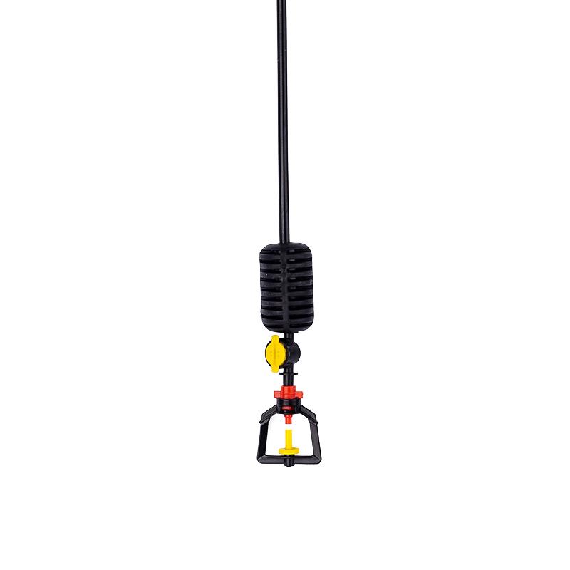Runkanong 360° Rotating Hanging Misting Sprinkler Head