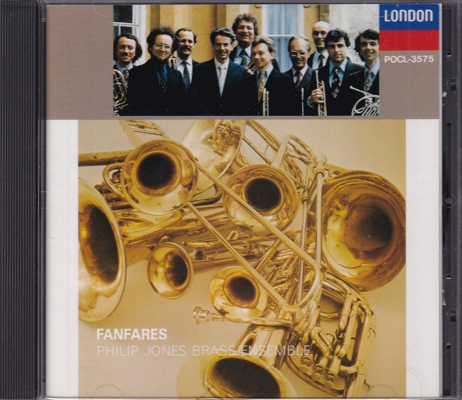 

CD PHILIP JONES BRASS ENSEMBLE Fanfare for the Citizens POCL3575 LONDON 1994 Japan ObiClassical Used