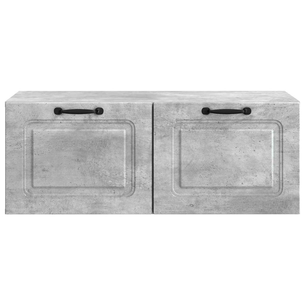 Wall Mounted TV Cabinet Concrete Grey 78.5 x 41 x 30 cm