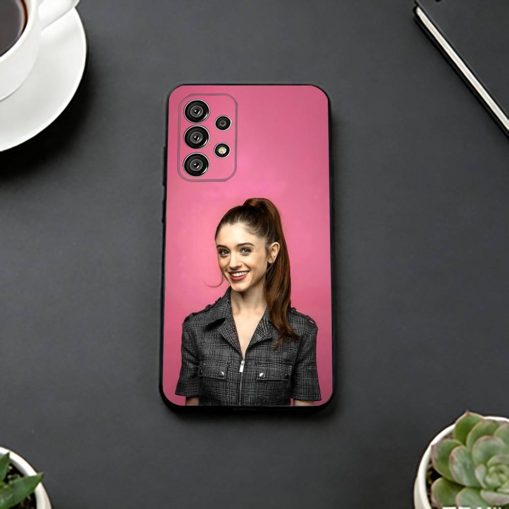 

Ретро Шик Наталии Дайер Чехол для Телефона Для Samsung S25,S24,S21,S22,S23,S30,Ultra,S20,Plus,Fe,Lite,Note,10,Черный Чехол Samsung S26Plus