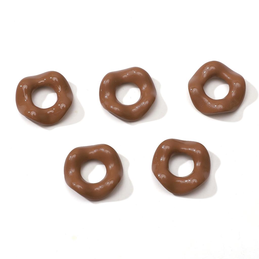 5/20 Sztuk Akrylowe Malowane Natryskowo Warstwowe Koraliki Do DIY Naszyjnika Bransoletki Kolczyków Tworzenia Biżuterii Akcesoria Rzemieślnicze