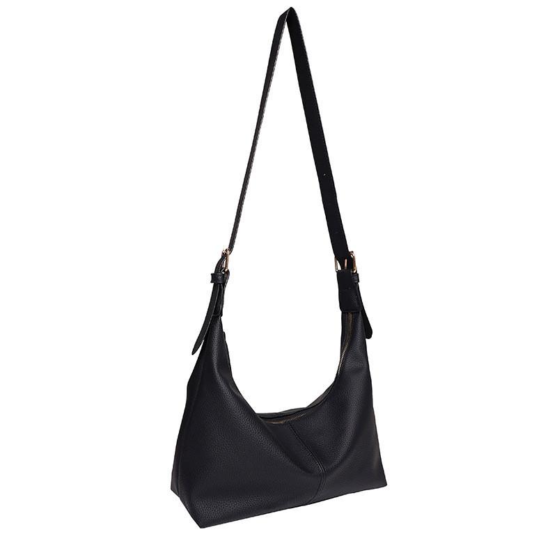 Chic Street Style Pu Tote Bag For Women 2023 Spring Fashion Simple Design Spacious Shoulder Bag