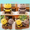 Niedliche Bienen- und Marienkäfer-Plüschtiere Weiche Kuscheltiere Geschenk für Kinder