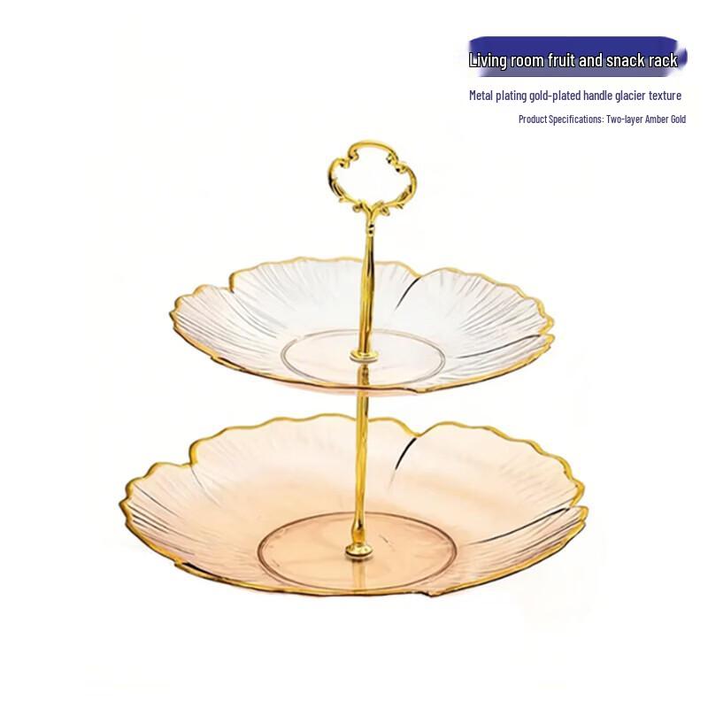 

Elegant Multi-Tier Dessert & Fruit Serving Stand