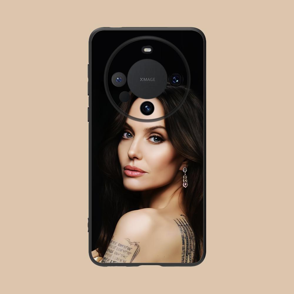 Angel Jolie Mobile Cell Phone Case for Huawei Mate 60 50 40 30 20 10 Pro Plus Lite E 5G Colorful Printing Cover Luxury Pretty