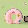 U-Shaped Memory Foam Neck Support Pillow with Custom Logo for Travel and Promotions