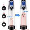 LCD Display Airplane Cup Men's Vacuum Negative Pressure Erection Exercise Device Adult Sex Toy