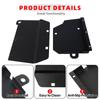 Aluminum Splash Protection Cover for Left Rear Wheel Featuring Corrosion Resistance & Durability Suitable for Car