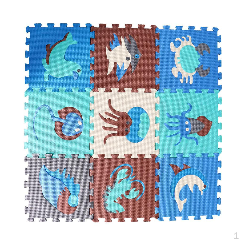 Foam mats Interlocking Tiles Children Kids Nursery Puzzle