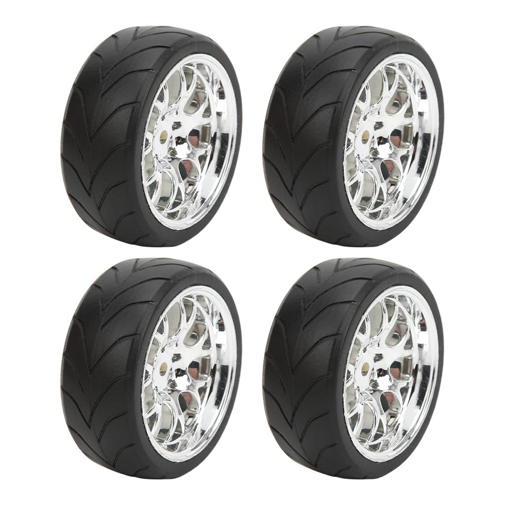 4PCS 110 RC Wheels Strong Cushioning High Abrasion Resistance RC Tires Rubber RC Car Tires for