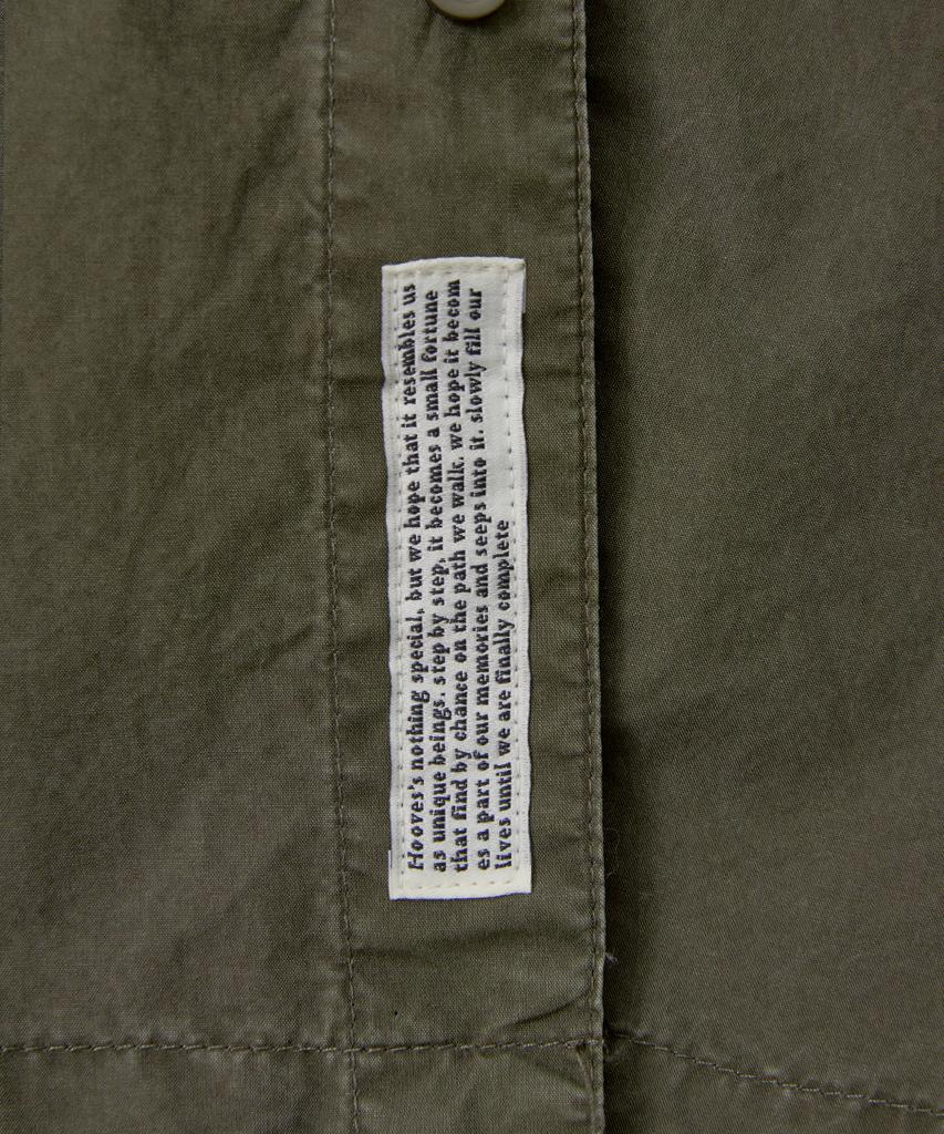 HOOVES Fade Cotton Work Shirt [Khaki]
