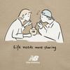 New Balance Attractive Lifestyle T Shirt Unisex Khaki 5ED26041-LBE