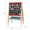 BABIBO New Wooden Children's Magnetic Drawing Board/children's Lifting Bracket Type Small Blackboard/dust-free Blackboard Gift Toys