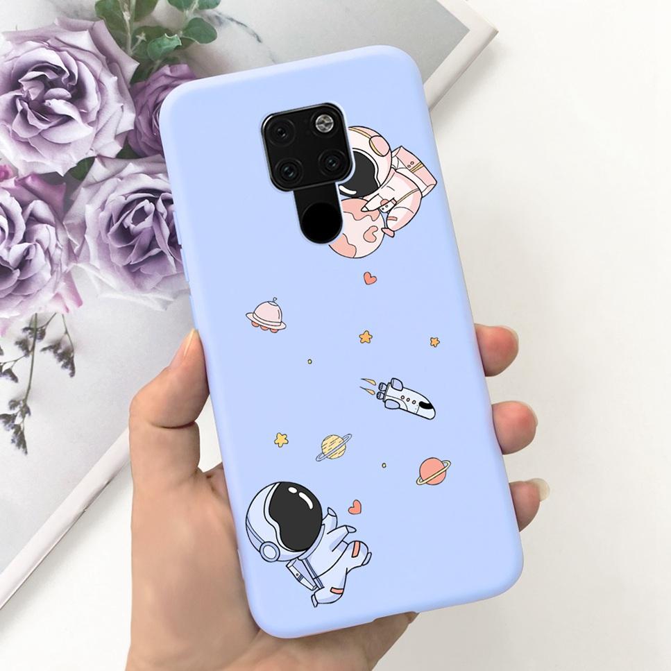 For Huawei Mate 20 6.53" Case Butterfly Luxury Flower Soft Silicone Cover For Huawei Mate20 HMA-L29 Bumper Phone Case Shockproof
