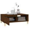 Coffee Table Brown Oak Look 90 x 60 x 35 cm Wood Based Panel